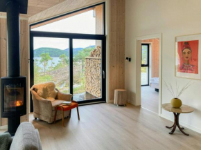 Modern Cabin With Panoramic Views Near Gautefall
